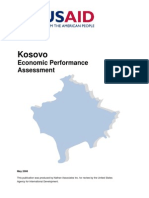 Kosovo: Economic Performance Assessment