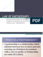 Law of Partnerships