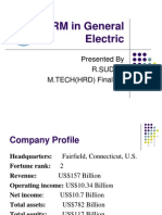 IHRM in General Electric