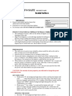 YB-ALD Installation Instructions