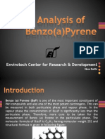 Analysis of Benzo (A) Pyrene