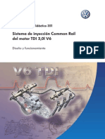 351 - Sistema de Inyección Common Rail Motor 3.0 TDI VW