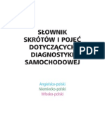 Slownik Servisowy Samochodowy