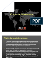 Corporate Governance HSBC