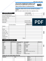 1 Personal Details: Please Note Your Unique Form Number If You Wish To Check The Status of Your Application Online