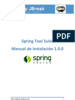 Spring Tool Suite Manual de Instalación 1.0.0