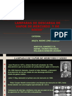 Lamparas Descarga VAPOR Mercurio y Sodio