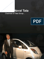 Ratan Naval Tata: Chairman of Tata Group