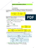 Oxidación de Alcoholes y Éteres