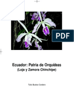 Ecuador Patria de Orquideas. Tulio Bustos