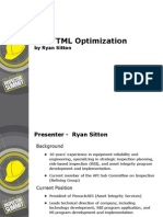 CML Optimization Ryan Sitton