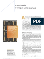 Optimum Tablet Press Optimization - Machine Versus Granulation