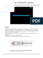 Buckling of Hydraulic Cylinder - ANSYS