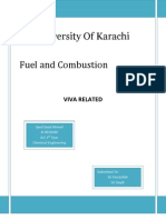 Fuel and Combustion (Viva)