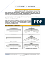 Proadvice 2 - The Wing Planform