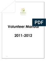 Volunteer Manual 11-12