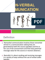 Non Verbal Communication