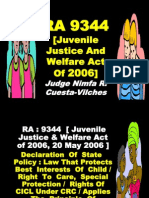 (Juvenile Justice and Welfare Act Of) : Judge Nimfa R. Cuesta-Vilches