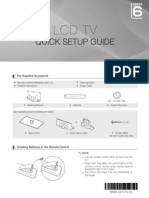 LCD TV: Quick Setup Guide