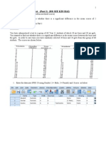 Independent Sample T Test (Part 2)