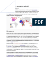 A Luta Contra A Ocupação Colonial