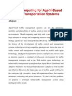 Cloud Computing For Agent-Based Urban Transportation Systems