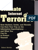 Ultimate Internet Terrorist by Robert Merkle PALADIN PRESS