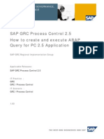 SAP GRC Process Control 2.5
