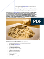 Risotto de Setas