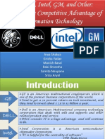 GE, Dell, Intel, GM and Others Debating The Competitive Advantage of Information Technology