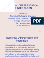 Numerical Differentiation and Integration