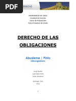 Apunte Derecho de Las Obligaciones Abusleme y Pinto