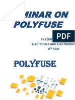 Seminar On Polyfuse