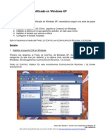 Escribir Chino Simplificado en Windows XP - MS Pinyin IME