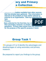 Primary vs. Secondary Research IG