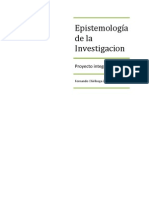 Epistemología de La Investigacion