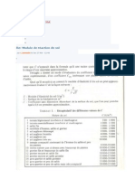 Module de Reaction Du Sol