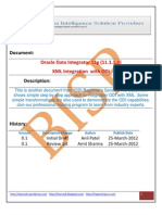 ODI XML Integration