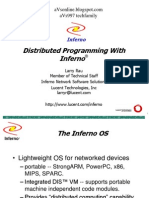 Distributed Programming With Inferno: Avs997 Techfamily