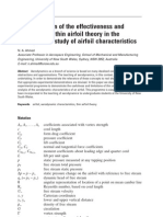 Demonstration of The Effectiveness and Limitations of Thin Airfoil Theory in The Aerodynamic Study of Airfoil Characteristics