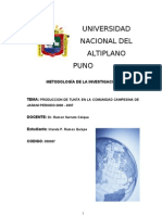 Proyecto de La Tunta