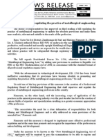 April7.2012 (1) House Okays Measure Regulating The Practice of Metallurgical Engineering