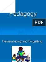 Pedagogy-Remembering and Forgetting