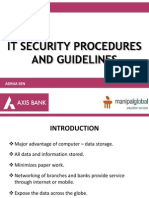 It Security Procedures and Guidelines: Adrija Sen