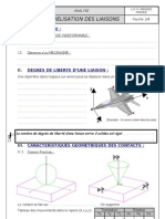 Cours Modelisation Des Liaisons e