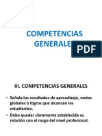 Competencias Generales