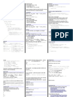 Scala Cheatsheet