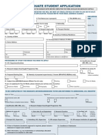 Graduate Application Form