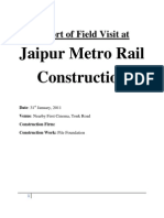 Jaipur Metro Rail Construction