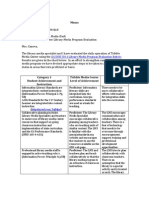 GA DOE 2011 Library Media Program Evaluation Rubric.: Proficient-Information